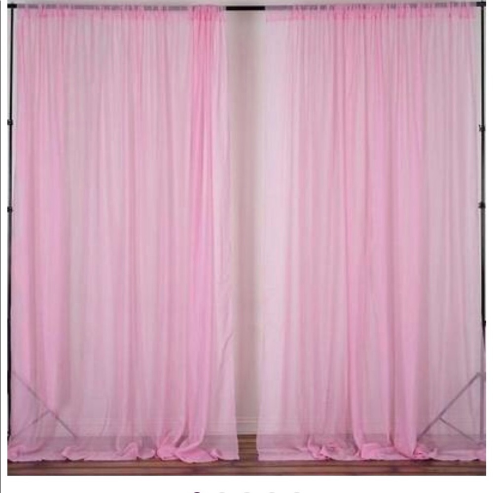 Back drop curtains